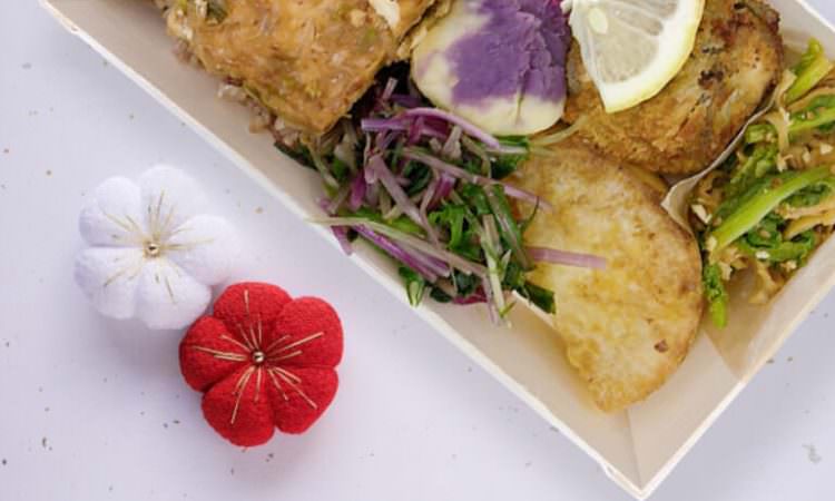 シャキシャキ食感のお芋【薬膳】からだを整えるお弁当 vol.16