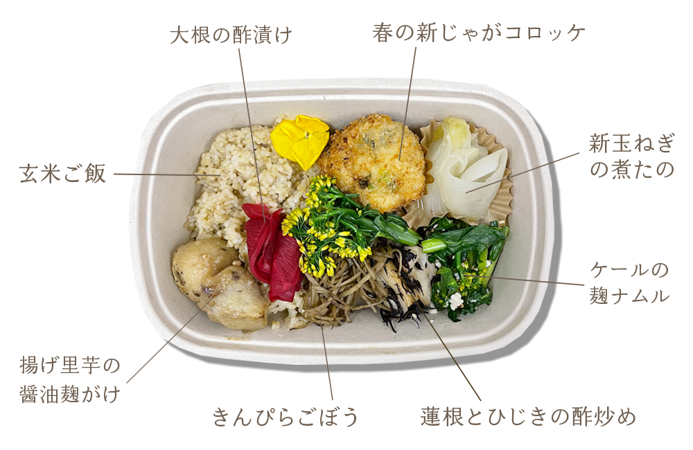 からだをととのえるお弁当4月