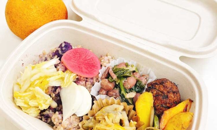 食物繊維たっぷり、シャキシャキ食感を楽しむ。からだを整えるお弁当 vol.39